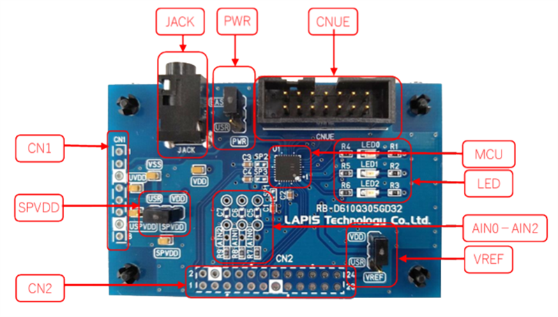 Location Circuit - ROHM Semiconductor RB-D610Q305GD32 Reference Board